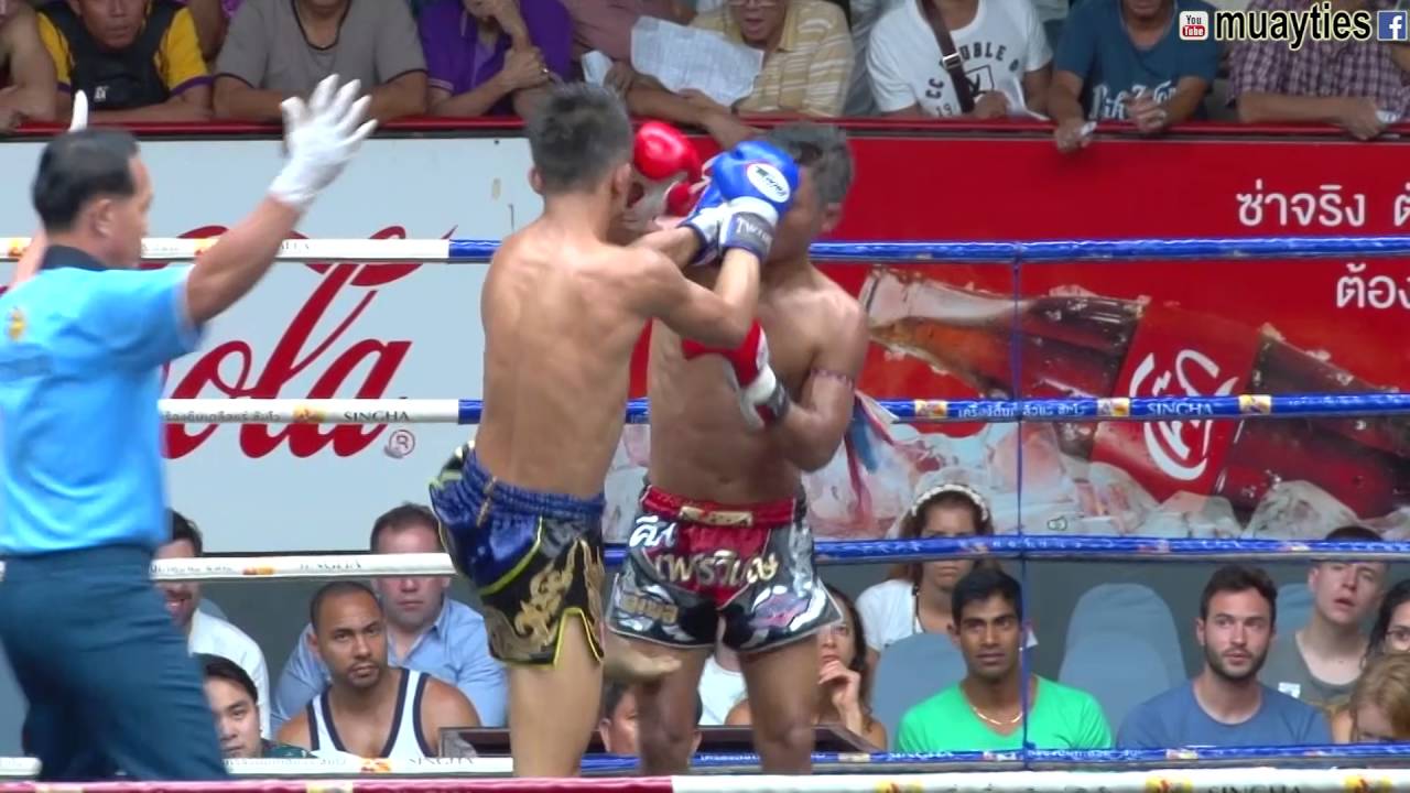 Muay Thai- Palangpon vs Yothin (พลังพล vs โยธิน) ,Rajadamnern Stadium, Bangkok, 7.4.16