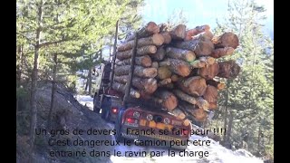 Franck chauffeur de Grumier EXTRÊME ⚠️ VOLVO FH16 en hiver