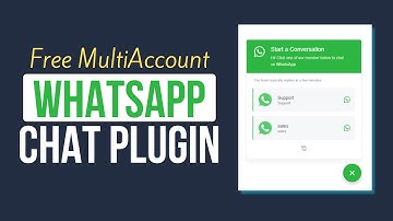 Hoe je gratis meerdere WhatsApp-chats aan WordPress kunt toevoegen