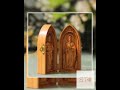 Saint Peter and Saint Paul Catholic Wooden Diptych Christian Gift Apostles Art Religious Home Dec...