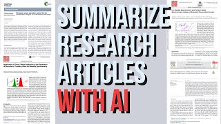 Use AI to Summarize Research Articles for free || How to download and use Scholarcy Chrome Extension