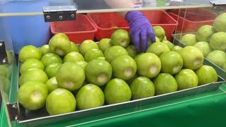 Amazing Fruits Cutting Skills !  Taiwanese Street Food