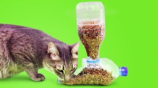 Here are some crafts and diys every pet owner should know! i'll show
you how to make cat or dog feeders from simple plastic bottles, create
super cute ha...