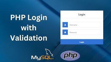 PHP Login Form with MySQL Database | PHP MySQL Login System | Login Form in PHP and MySQL