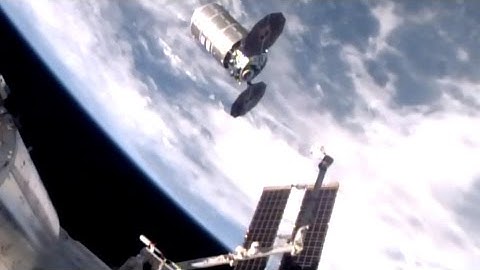 FULL Cygnus OA-5 ISS release and departure coverage of S.S. Deke Slayton II by NASA-tv