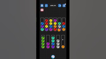 Lv 375 Ball Sort Puzzle - Color Game / 顏色分類遊戲 / ボールソーティングパズル (Guru Game)  #ballsortpuzzle