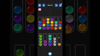 Lv 375 Ball Sort Puzzle - Color Game / 顏色分類遊戲 / ボールソーティングパズル (Guru Game)  #ballsortpuzzle