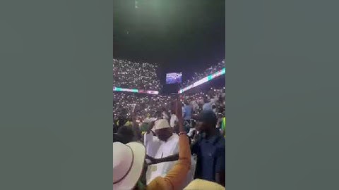 Giga meeting Fundraising d'Ousmane Sonko à l'Arena de Dakar