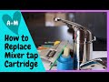 Replace cartridge   service single lever mixer tap