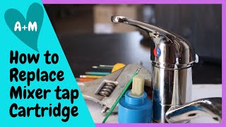 Replace cartridge + service single lever mixer tap