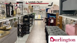 BURLINGTON SHOP WITH ME FURNITURE TABLES CHAIRS OTTOMANS HOME DECOR SHOPPING STORE WALK THROUGH