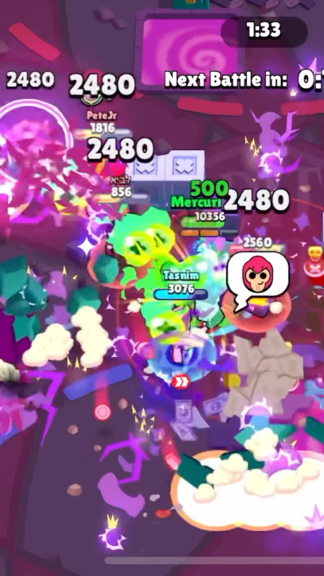 #shorts Unstoppable Spirit Knight Frank in Spirit war #brawlstars #mercuri_88 #gameplay #gaming