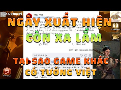 DỪNG ĐỀ XUẤT tướng VIỆT NAM ở trong game RISE OF KINGDOMS