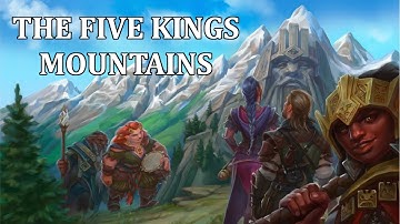 Pathfinder Region Deepdive: The Five Kings Mountains