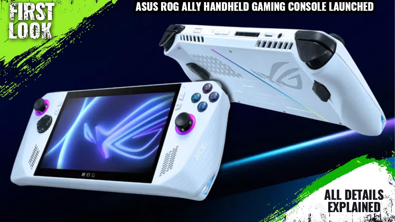 ASUS ROG Ally With AMD Ryzen Z1 Chips Gaming Console Finally Launched on 11th May Price