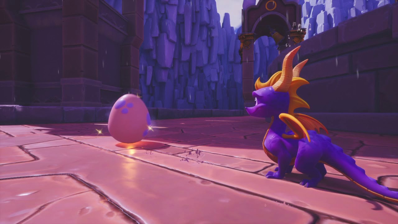 Spyro Reignited Trilogy Egg Thief Chase in Cloud Spires