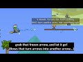 Terraria bows that make wooden arrow useful...?