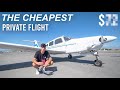 The Cheapest Private Flight in the World &amp; it Only Cost $_____