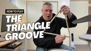 How to play the Triangle groove | Beginner Drum Lesson