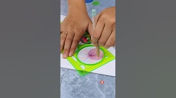 Spirograph Drawing Like a PRO in Just Minutes! #spirograph #shortsfeed #viralshorts