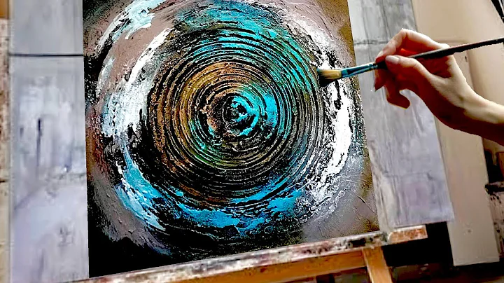 Mastering TEXTURED ABSTRACT Art on Canvas / Texture ACRYLIC Painting Step by Step