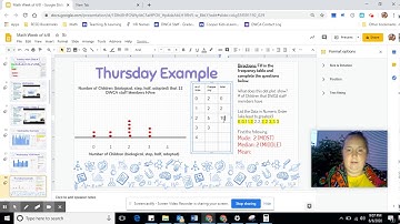 Determining Mode, Median, and Mean with a Dot Plot