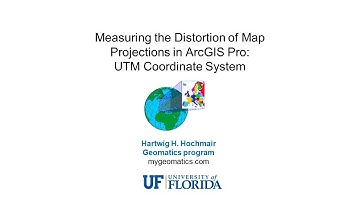 Measuring the Distortion of Map Projections in ArcGIS Pro: UTM Coordinate System