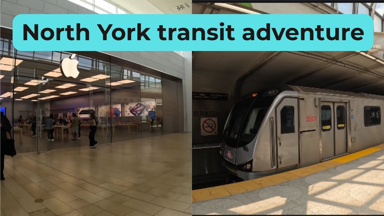 Sheppard West Station to Yorkdale Mall TTC adventure