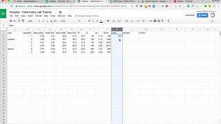 calorimetry lab calculations part 2