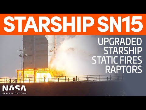Starship SN15 Static Fire | SpaceX Boca Chica