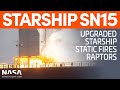 Starship SN15 Static Fire | SpaceX Boca Chica