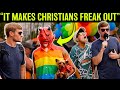 Street preaching at another wild gay pride festival  ep 4