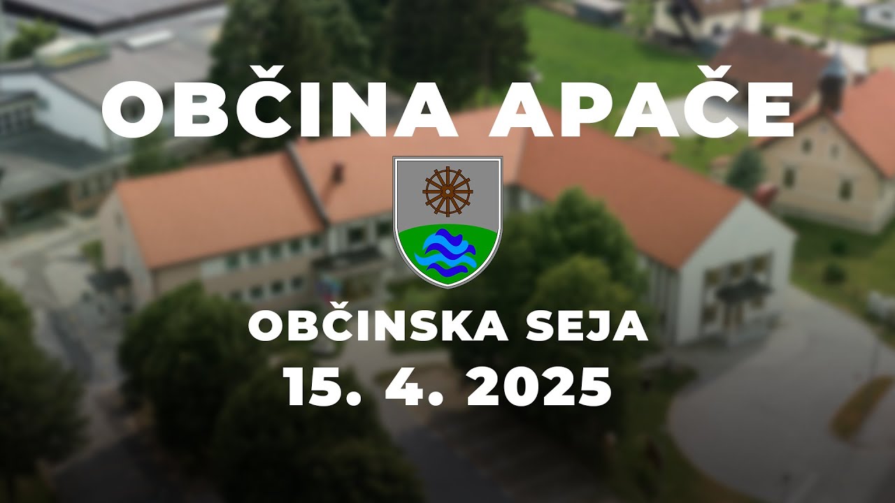 Občina Apače - 13. REDNA SEJA OBČINSKEGA SVETA OBČINE APAČE (15. 4.  2025)