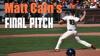 Matt Cain's Final Pitch with GoPro/DSLR Overlay by High Orbit Media 724 views 6 years ago 2 minutes, 19 seconds