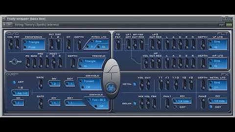 String Theory VST synthesizer (Ugo Audio) - Preview of 128 sound patches