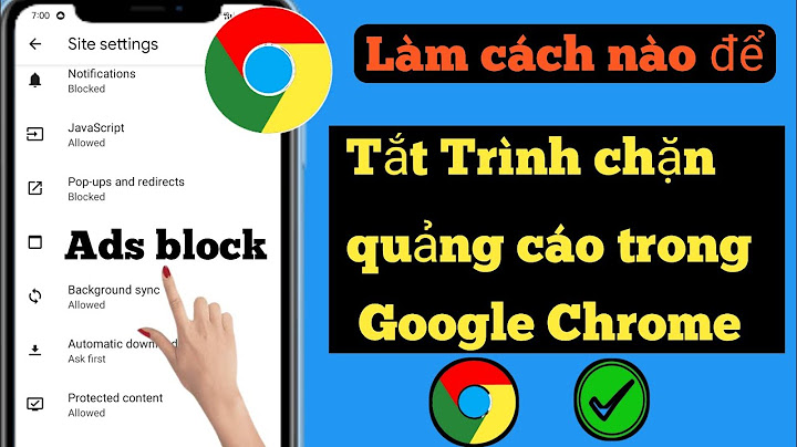 Adblock bị vô hiệu hóa trên google chrome