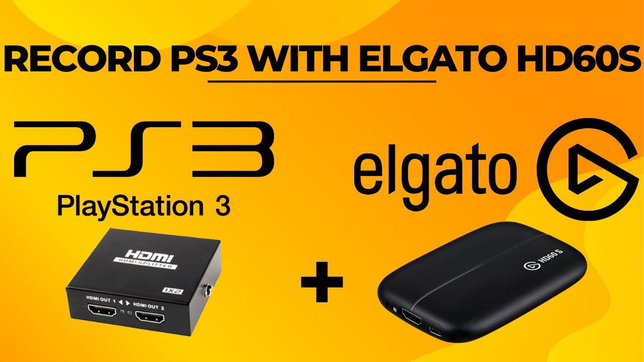 Tutorial rekam ps3 dengan elgato hd60s youtube