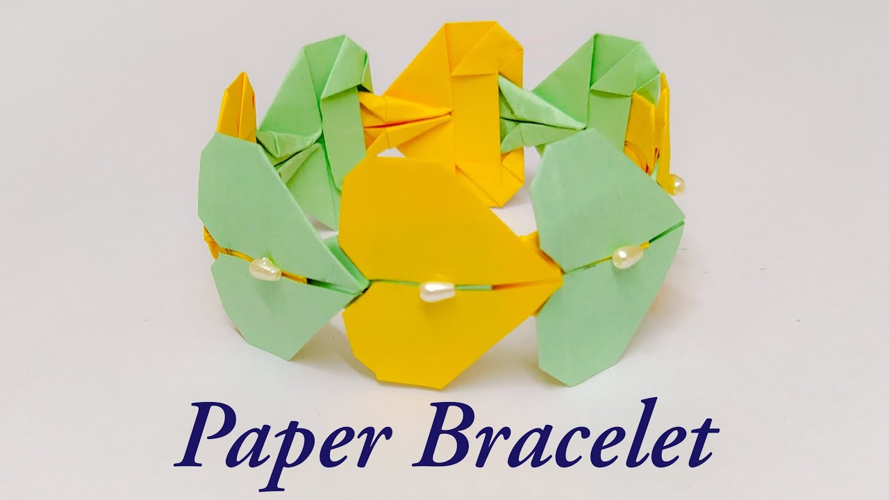 Origami Ruby Heart Bracelet — The Little Genius Workshop