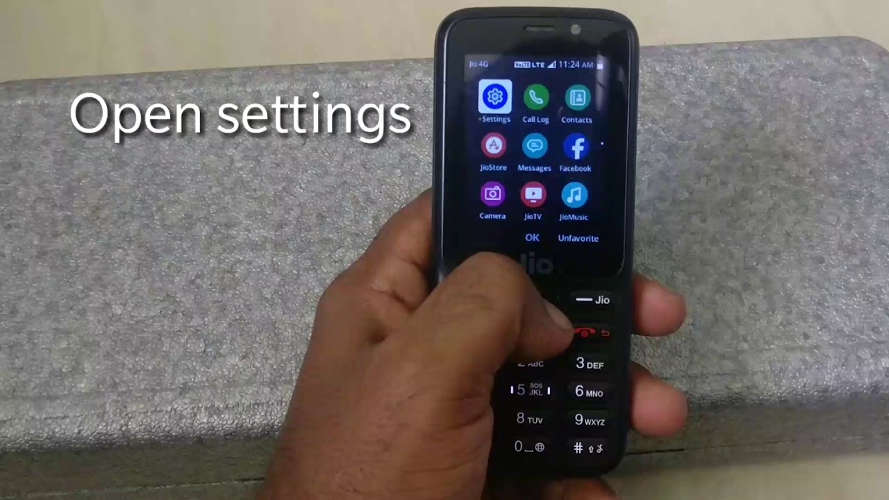How to disable  deactivate auto keypad lock in JIO PHONE