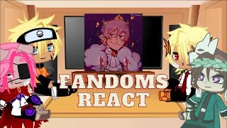 ⭐️FANDOMS REACT⭐️ |Pt. 3 Technoblade| GCRV [DISCONTINUED]