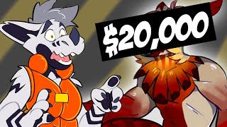 FURRY SPENDS $20,000 ON ART COMMISSION