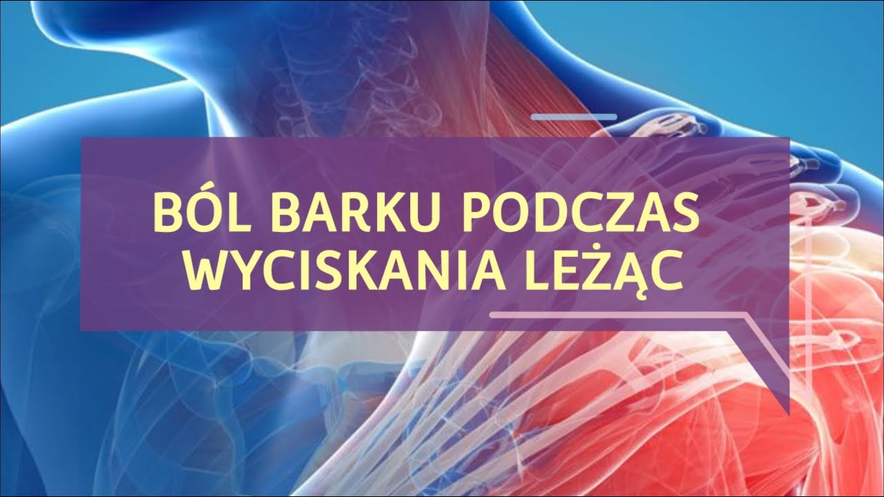 BÓL PODCZAS WYCISKANIA!