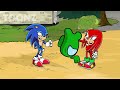 AMONG US vs. SONIC &amp; KNUCKLES | Toonz Funny Animation