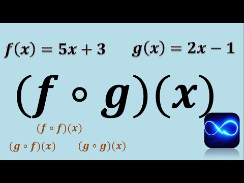 Composición de funciones (Método fácil) (Ejemplo 1)