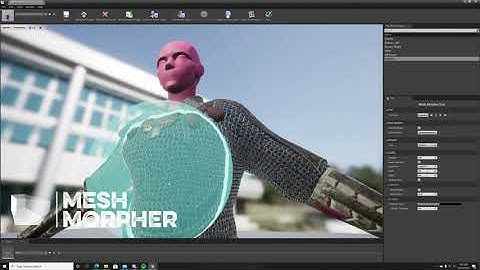 Unreal Engine Mesh Morpher - Create a Morph Target using a Reference Mesh