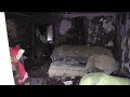 Пожар в двухэтажном доме на Полтавском шляхе - 03.02.2021