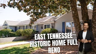 STUNNING East Tennessee Historic Home Full Renovation!