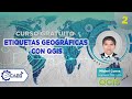 😱 ETIQUETADO CON QGIS 2020 (ETIQUETADO POR EXPRESIÓN SQL) | CAPITULO 2 | CAEG