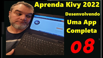 Aprenda desenvolver uma app em python Kivy