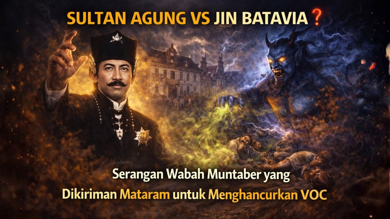 SULTAN AGUNG VS JIN BATAVIA ❓ Serangan Wabah Muntaber yang Dikiriman Mataram untuk Menghancurkan VOC
